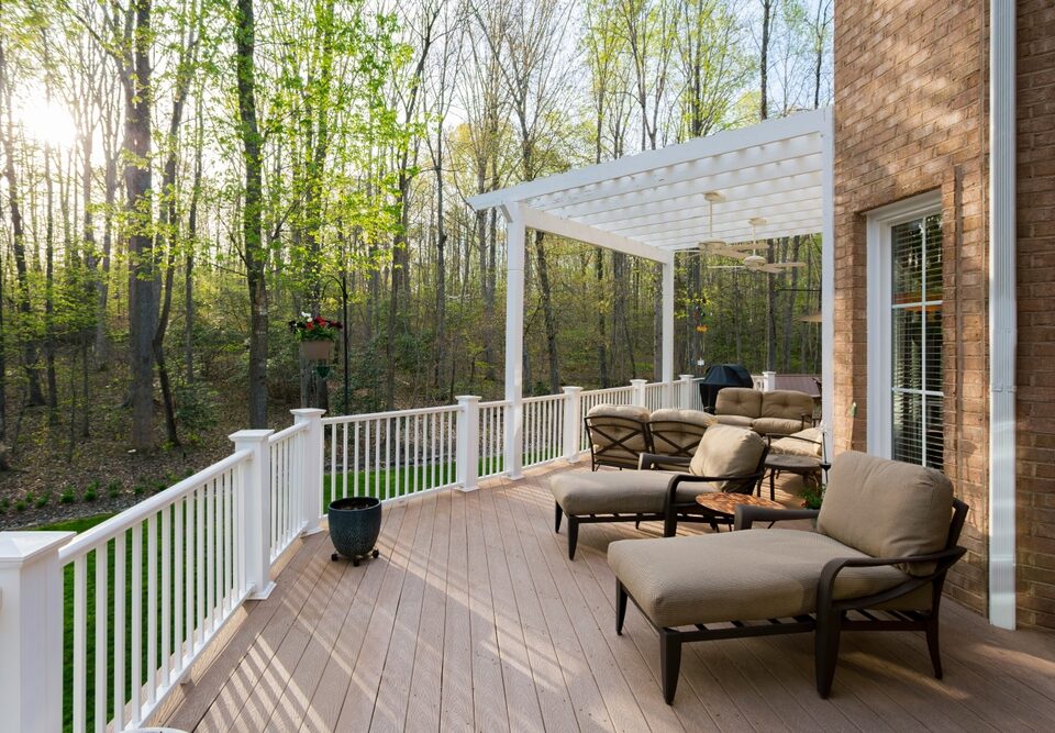 outdoor living space remodel in Milwaukee